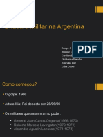 Ditadura Militar Na Argentina