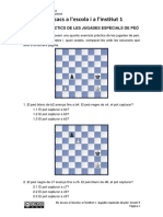 Els Escacs A L Escola I A L Institut 1 - Exercicis Practics de Les Jugades Especials de Peo-Sessio 9