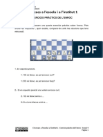 Els Escacs A L Escola I A L Institut 1 - Exercicis Practics de L Enroc-Sessio 9