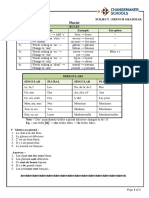 Grade 7 - Plural Rules