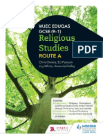 WJECEduqas GCSE91 Religious Studies