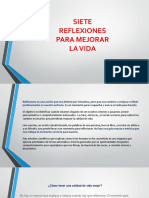 7 Reflexiones para mejorar tu vida