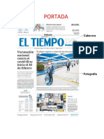 Actividad El Periodico y Sus Partes