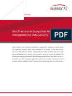 Best Practices in Encryption Key Management