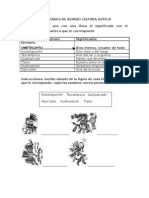 Actividades de Repaso Cultura Azteca