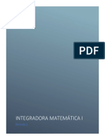 Integradora Matemática I