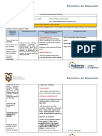 Formato de Planificación Microcurricular DE QUIMICA PRIMERO 3ER PUD