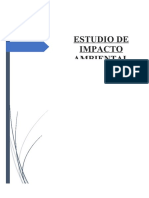 Estudio de Impacto Ambiental