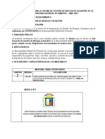 TDR de Certificados