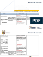 Formato de Planificación Microcurricular de Culturartistica de PRIMERO PUD 4