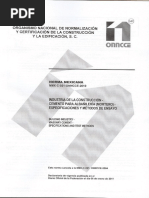 Norma SCT M MMP 1-01-03 | PDF | Muestreo (Estadísticas) | Residuos