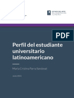 Perfil Del Estudiante Universitario Latinoamericano: María Cristina Parra Sandoval
