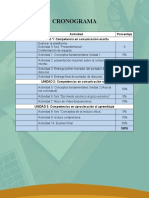 Cronograma Competencias Básicas