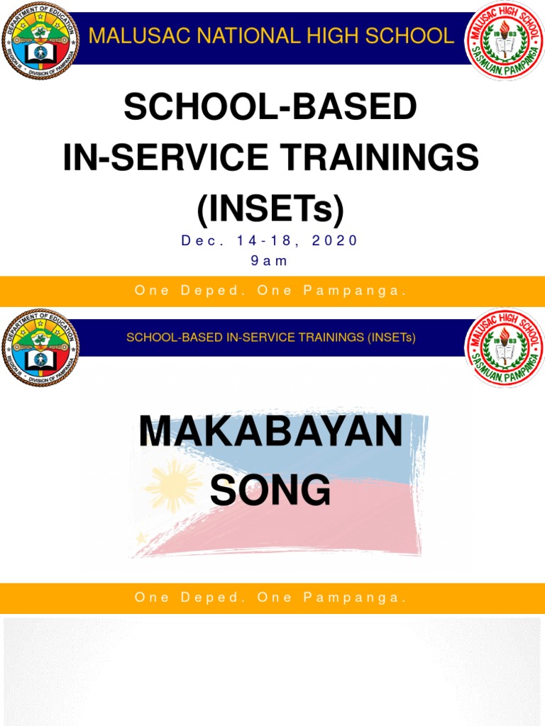 INSETs on Classroom Assessment Strategies | PDF | Career & Growth