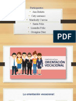 Orientación Vocacional