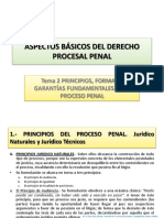 Tema 2. - Principios Formas y Garantias Fundamentales en El Proceso Penal