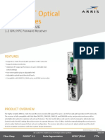 OM Opti Max 1.2 GHZ HFC Forward Receiver Data Sheet