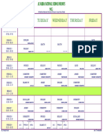 Time Table