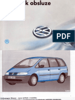 VW Volkswagen Sharan Manual CZ