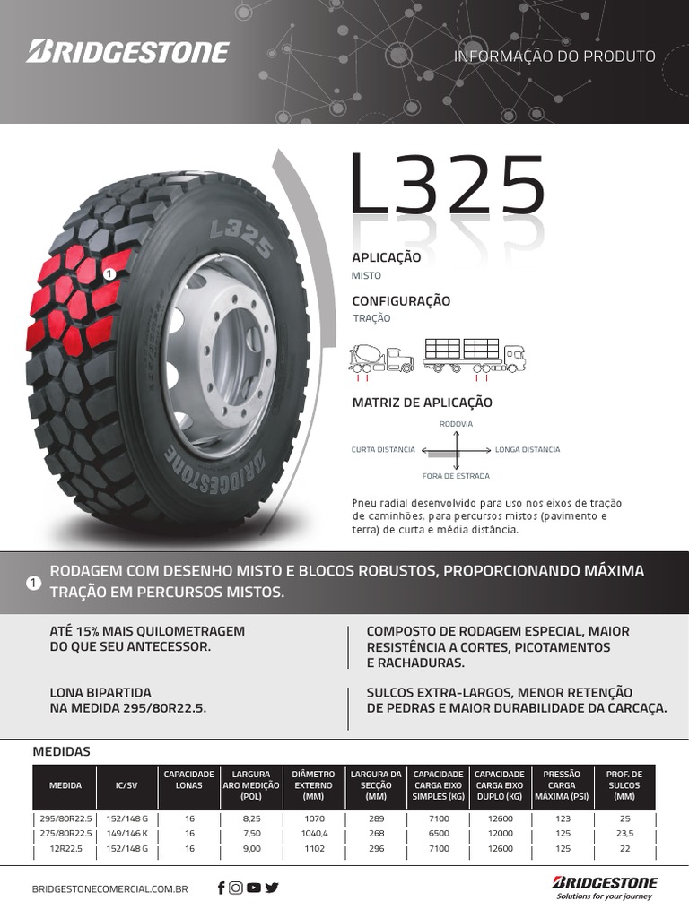 Bridgestone - L325 | PDF