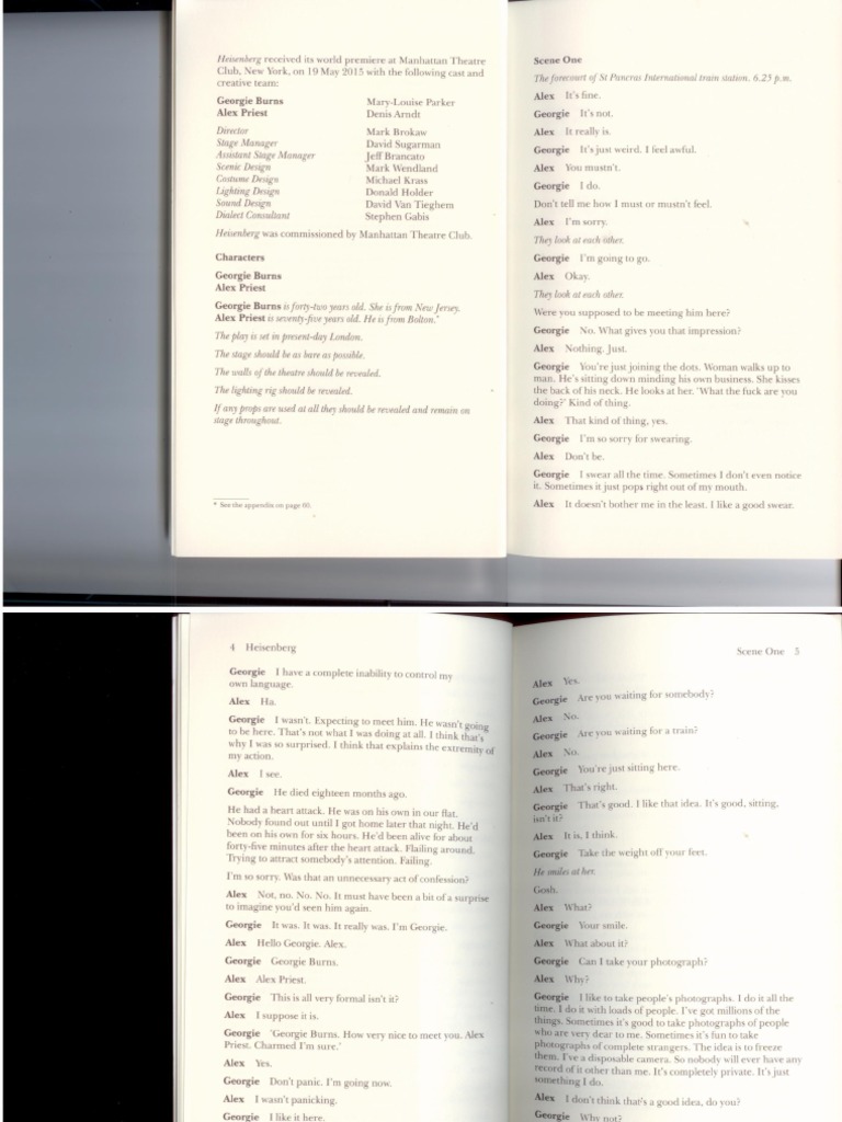 Heisenberg Complete Script | PDF