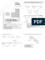 Práctica Calificada 05 de Química Orgánica (Primer Año de La Facultad de Medicina "Alberto Hurtado")