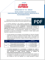 Comu 114 - 2022 - Registro de Logros y Calificaciones en Los Registros de La Plataforma Idukay - Iv Bimestre (Directores)