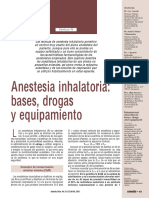 (AE) Anestesia Inhalatoria