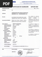 Prensa CBR Calibracion Lmf-007-2022