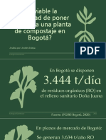 Viabilidad de Una Planta de Compostaje en Bogotá