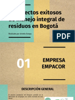 2 Proyectos Exitosos de Manejo Integral de Residuos en Bogotá