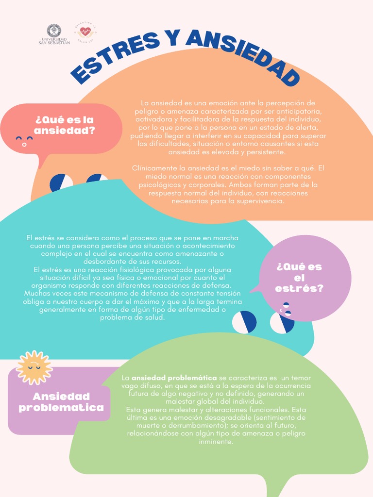 Elementos Claves Del Estres y La Ansiedad | PDF | Ansiedad | Estrés ...