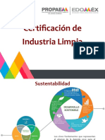 Certificación de Industria Limpia