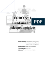 Fundamentos Psicopedagógicos