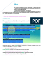 Baze de Date: În MS Excel
