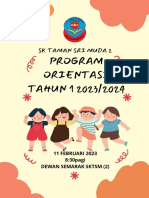 Program Orientasi TAHUN 1 2023/2024: SK Taman Sri Muda 2