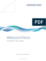 Módulos óticos QSFP+ 40G e QSFP28 100G