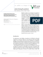 Virtual Learning: An Analysis During The Pandemic: Educación Virtual: Un Análisis en Tiempos de Pandemia