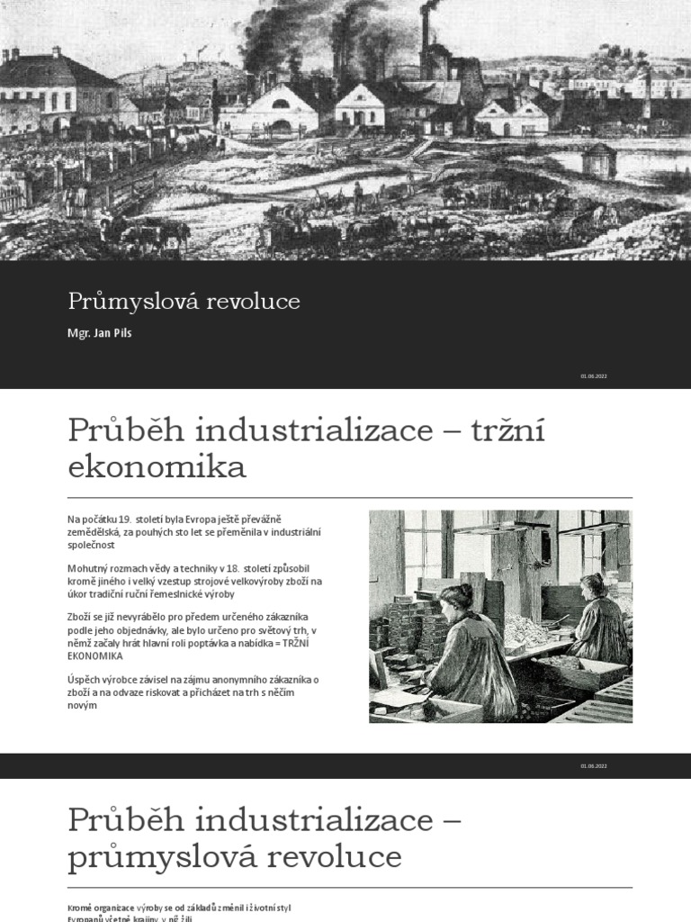 Průmyslová Revoluce | PDF