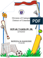 Cover Page - Sepak Takraw