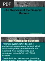 The Money and Capital Markets