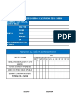 Programa de Recorridos de Verificación Comision de Seguridad e Higiene