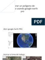 Elaborar Un Polígono de Proyecto Usando Google Earth