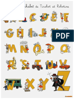 Affichage Alphabet BDG 2019 Light Jaune