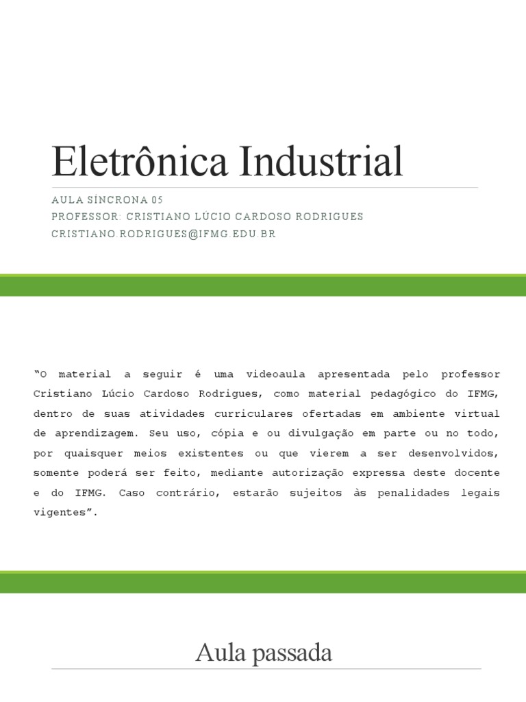 Circuitos de Alarme com SCR | PDF | Relé | Diodo