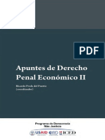 Apuntes de Derecho Penal Económico II. RICARDO PREDA DEL PUERTO