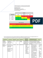 Risk Assessment Plan Template