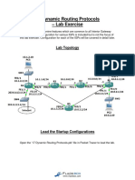 17 Dynamic Routing Protocols Lab Exercise