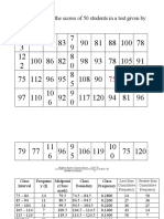 De Asis Frequency Distribution Table Worksheet