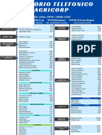 Directorio Telefonico Agricorp 2021